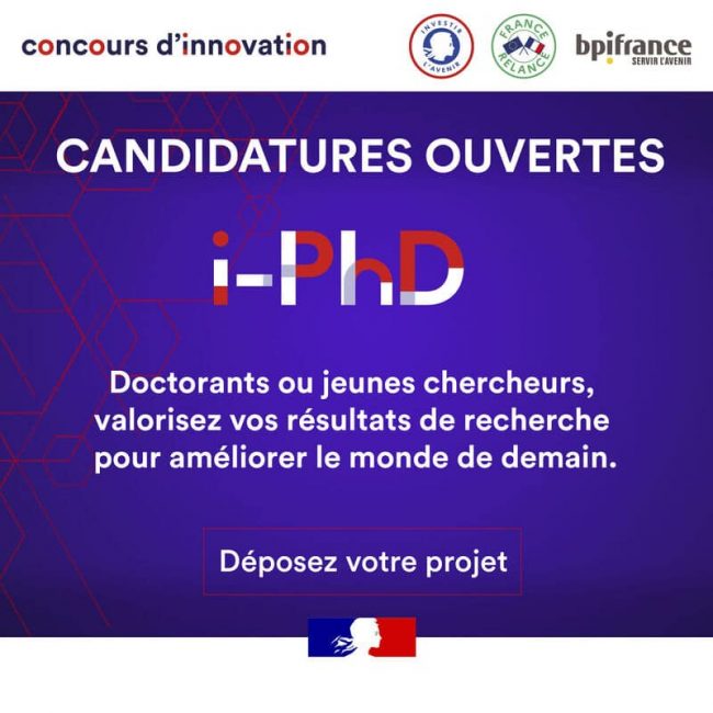 Concours d’innovation i-PhD Concours d'innovation i-PhD
