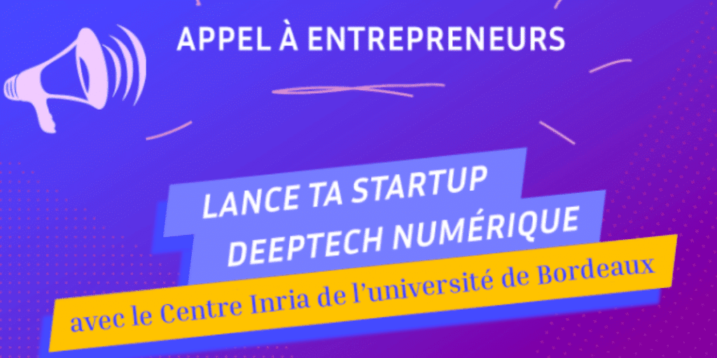Lance ta startup Deeptech Numérique