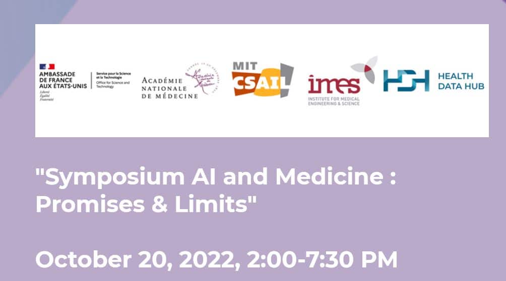 2e édition du symposium - IA et médecine - promesses et limites