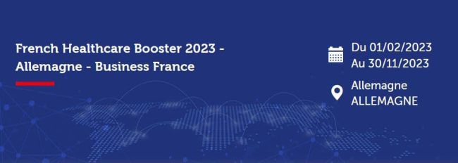 French Healthcare Booster 2023 – Allemagne French Healthcare Booster 2023 - Allemagne