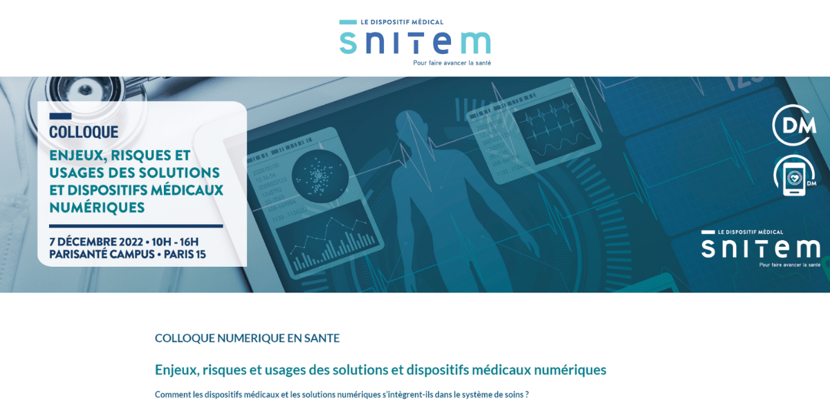 Colloque Numérique en santé