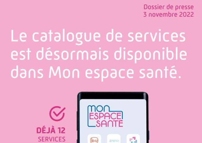 Le catalogue de service – Mon espace santé visuel Le catalogue de service - Mon espace santé