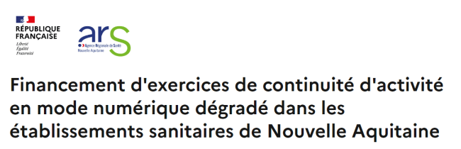 AMI Cyber sécurité AMI cybersécurité pour les établissements de santé