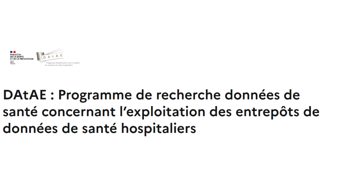 AAP données de santé et applications