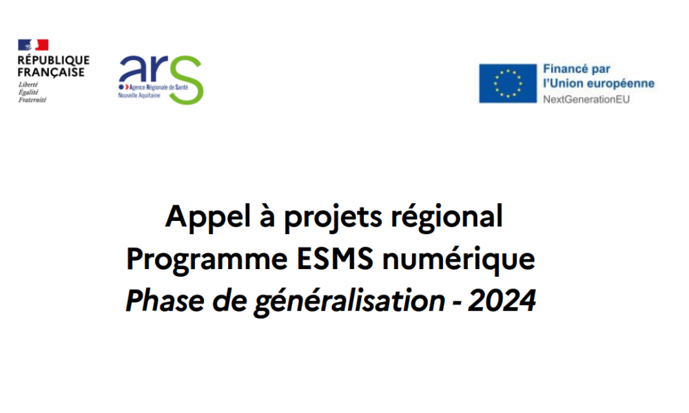 AAP Programme « ESMS Numérique »